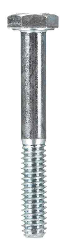 Hillman 1/4 in. D X 2 in. L Heat Treated Zinc Steel Hex Head Cap Screw 100 pk
