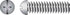 HILLMAN No. 10-32 X 2-1/2 in. L Combination Round Head Zinc-Plated Steel Machine Screws 100 pk