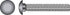 Hillman 1/2 in. X 10 in. L Hot Dipped Galvanized Steel Carriage Bolt 25 pk