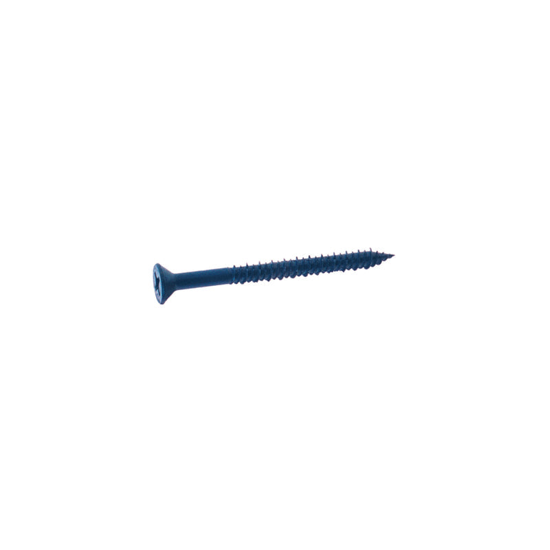 Grip-Rite 1/4 in.  x 3-1/4 in. L Phillips Flat Head Concrete Screws 1 lb. 100 pk