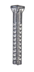 HILLMAN 1/4 in. D X 1-1/2 in. L Lead Round Head Concrete Screw Anchor 100 pk