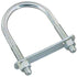 National Hardware 3 in. W x 5-1/2 in. L Coarse Zinc-Plated Steel U-Bolt