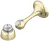 National Hardware Zinc Brass Gold Magnetic Door Stop Mounts to door and wall