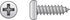 HILLMAN No. 8 Ga. X 3 in. L Phillips Pan Head Sheet Metal Screws 100 pk