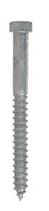 Hillman 3/8 in. X 4 in. L Hex Hot Dipped Galvanized Steel Lag Screw 50 pk