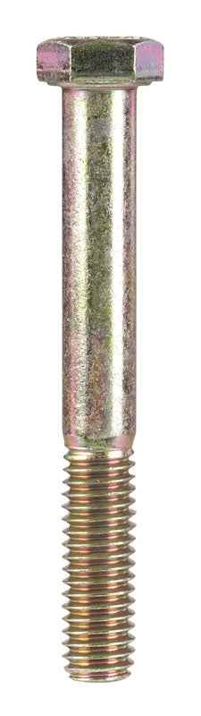 Hillman 3/8 in. D X 3 in. L Heat Treated Steel Hex Head Cap Screw 50 pk