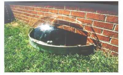 Maccourt Plastic Type A Window Well Cover 0.08 Thick x 9.5 H x 40 W x 18.5 D in.