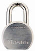 Master Lock 2-3/16 in. H X 2-1/2 in. W Steel Dual Ball Bearing Locking Weather-Resistant Padlock