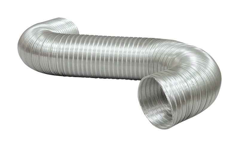 Deflect-O Jordan 96 in. L x 5 in. Dia. Black/Silver Aluminum Dryer and Vent Hose (Pack of 5)