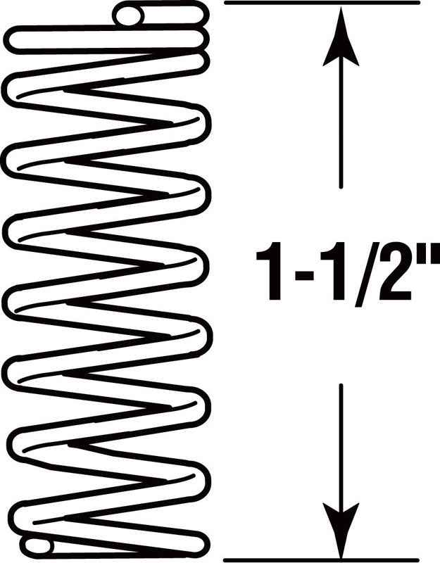 Prime-Line 1-1/2 in. L X 11/32 in. D Compression Spring 4 pk