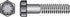 HILLMAN 3/4 in. D X 4-1/2 in. L Heat Treated Steel Hex Head Cap Screw 20 pk