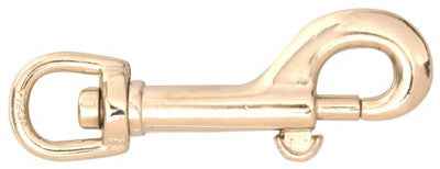 Campbell Chain 3/8 in. Dia. x 2-15/16 in. L Polished Bronze Bolt Snap 80 lb. (Pack of 10)