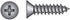 HILLMAN No. 10 Ga. X 1/2 in. L Phillips Flat Head Sheet Metal Screws 100 pk