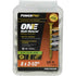 Hillman POWERPRO ONE No. 8 X 2-1/2 in. L Star Flat Head Multi-Material Screw 1 lb 91 pk