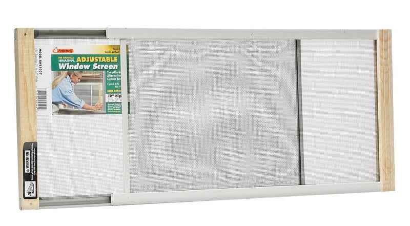 Frost King 21 To 37 in. W Steel Adjustable Window Screen (Pack of 12)