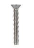 HILLMAN No. 6-32 Ga. X 1 in. L Phillips Flat Head Stainless Steel Machine Screws 100 pk