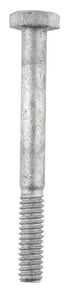 Hillman 1/4 in. D X 2-1/2 in. L Hot Dipped Galvanized Steel Hex Bolt 100 pk