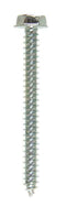 Hillman No. 10 X 2 in. L Slotted Hex Washer Head Sheet Metal Screws 100 pk