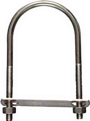 National Hardware 5/16 in. X 2-1/2 in. W X 5 in. L Coarse Zinc-Plated Stainless Steel U-Bolt