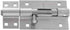 National Hardware 5 in. L Polished Stainless Steel Barrel Bolt 1 pk