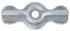 National Hardware 1-3/4 in. L Galvanized Steel Screen/Storm Turn Buttons 4 pk