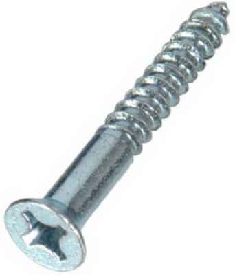 Hillman No. 4 X 5/8 in. L Phillips Zinc-Plated Wood Screws 100 pk