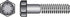 HILLMAN 3/8 in. D X 4-1/2 in. L Heat Treated Steel Hex Head Cap Screw 50 pk