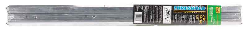 M-D BUILDING PRODUCTS 0.75 in. H X 3.5 in. W X 36 in. L Aluminum Adjustable Deluxe Threshold Silver