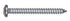 Hillman No. 12 x 1 in. L Phillips Pan Head Zinc-Plated Steel Sheet Metal Screws 50 pk (Pack of 5)