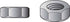 Hillman 1/2-13 in. Zinc-Plated Steel USS Hex Nut 667 pk