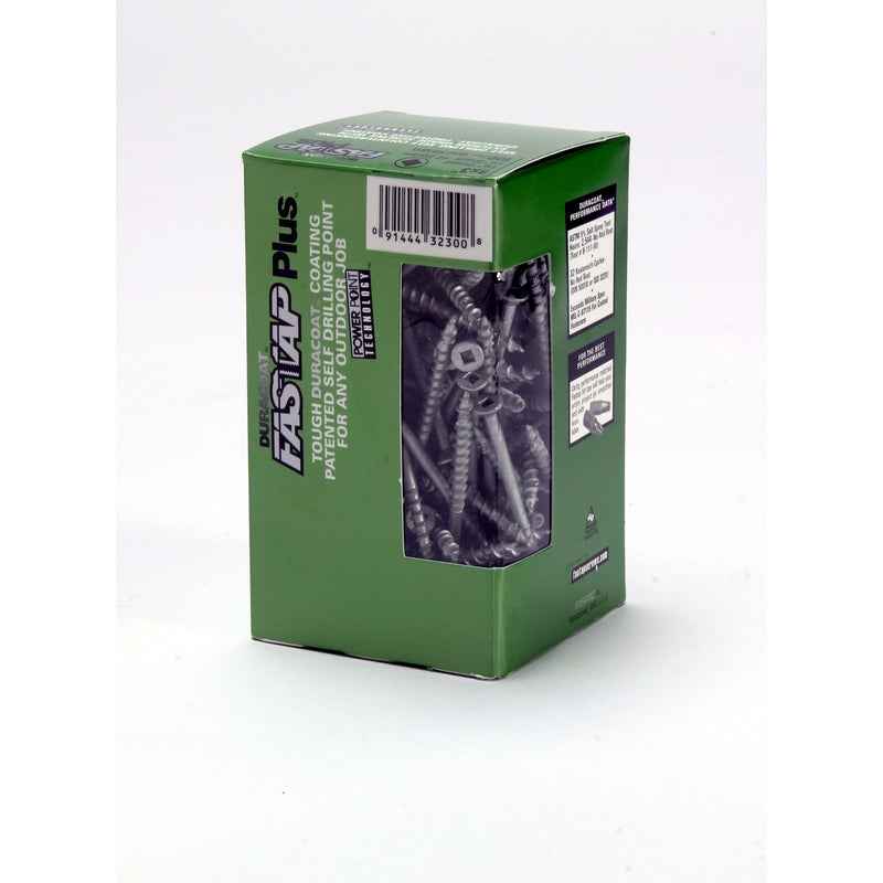 Fastap Plus No. 8 X 2 in. L Phillips DuracoatXT Coarse Wood Screws 100 pk