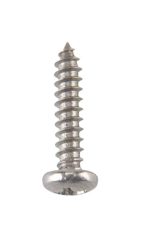 HILLMAN No. 6 Ga. X 5/8 in. L Phillips Pan Head Sheet Metal Screws 100 pk