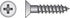 HILLMAN No. 12 X 3/4 in. L Phillips Zinc-Plated Coarse Wood Screws 100 pk