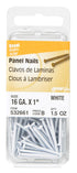 Hillman 1 in. L Panel Steel Nail Annular Ring Shank Large (Pack of 6)