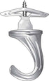 Hillman Brass Plated Brass Large Versa Hook 35 lb. Drywall; 75 lb. Wood 1 pk (Pack of 5)