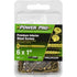 HILLMAN Power Pro No. 8 X 1-5/8 in. L Star Bronze Ceramic Coarse Trim Screws 819 pk