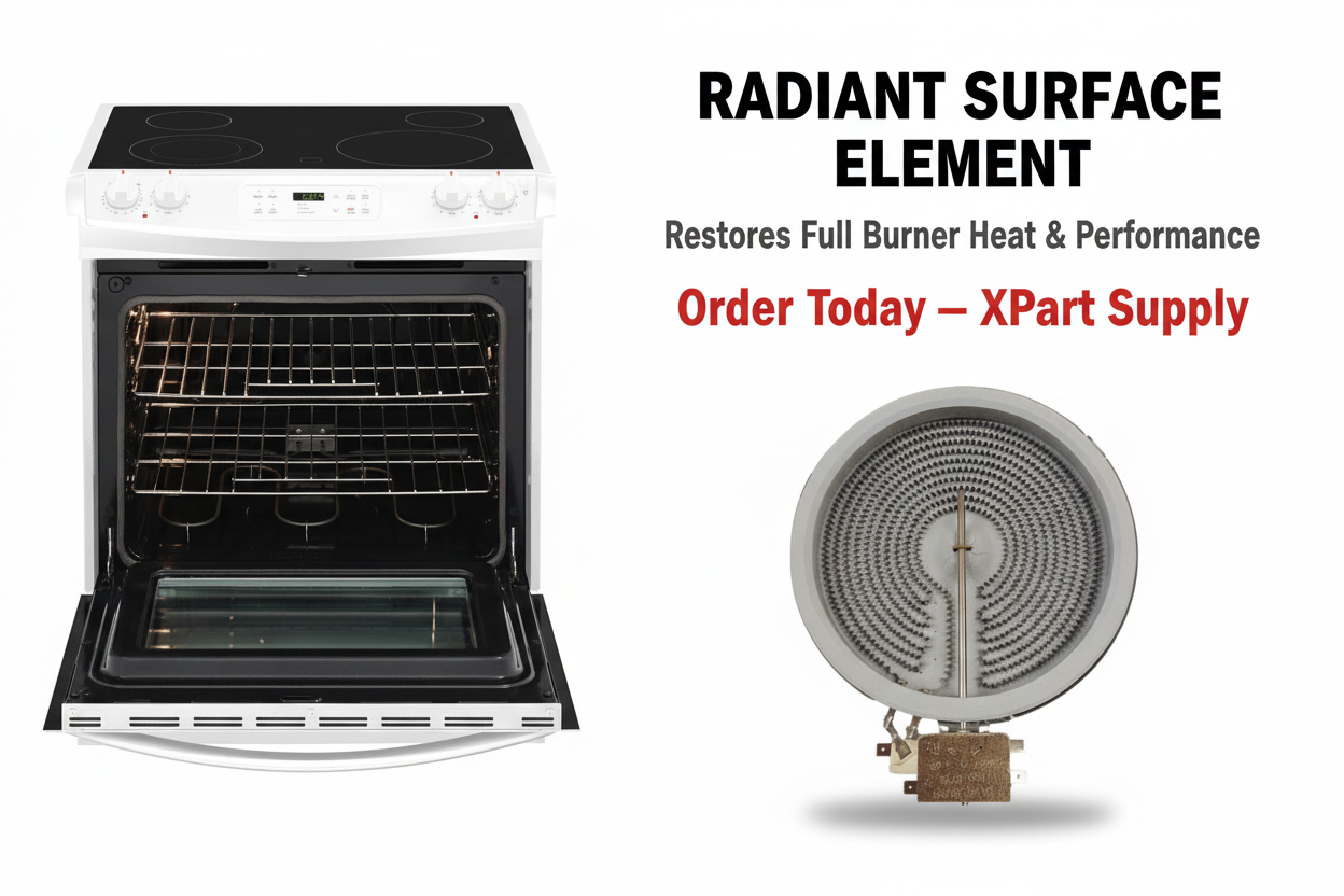 WG02F04327 GE Range 6 Inch Radiant Surface Element – Sales Image | XPart Supply Canada