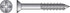 Hillman Tapper 1/4 in. D Steel Flat Head Concrete Screw Anchor 100 pk