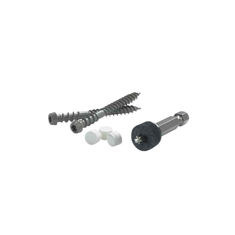 FastenMaster Cortex No. 9 X 2 in. L Star Coarse Trim Screws with Plugs