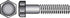 HILLMAN 1/2 in. D X 7 in. L Hot Dipped Galvanized Steel Hex Bolt 25 pk