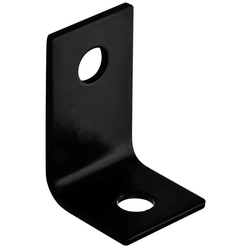 Hampton Black Steel Offset Leg Corner Brace (Pack of 20)