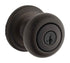 Kwikset SmartKey Juno Venetian Bronze Entry Door Knob KW1 1-3/4 in.