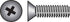 HILLMAN No. 6-32 Ga. X 1-1/2 in. L Phillips Flat Head Stainless Steel Machine Screws 100 pk