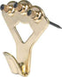 Hillman AnchorWire Brass-Plated Classic Picture Hanger 75 lb. 1 pk (Pack of 10)