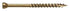 Hillman Power Pro No. 8  x 3 in. L Star Trim Screws 1 lb. 1 pk