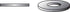 Hillman Zinc-Plated Steel 1/4 in. USS Flat Washer 3725 pk