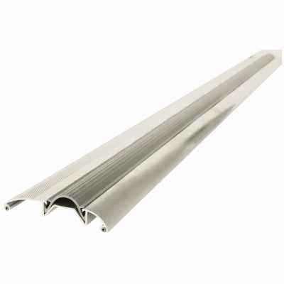M-D BUILDING PRODUCTS 0.75 in. H X 3.38 in. W X 36 in. L Aluminum/Vinyl Low Threshold Silver