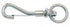 Campbell Chain 3/4 in. Dia. x 4-1/8 in. L Zinc-Plated Iron Spring Snap 80 lb. (Pack of 10)