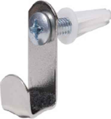 Hillman AnchorWire Silver Hidden Mirror Holder 20 lb. 2 pk (Pack of 10)