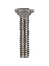 Hillman No. 8-32 X 3/4 in. L Phillips Flat Head Stainless Steel Machine Screws 100 pk